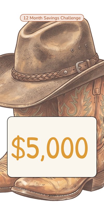 Western look cover card